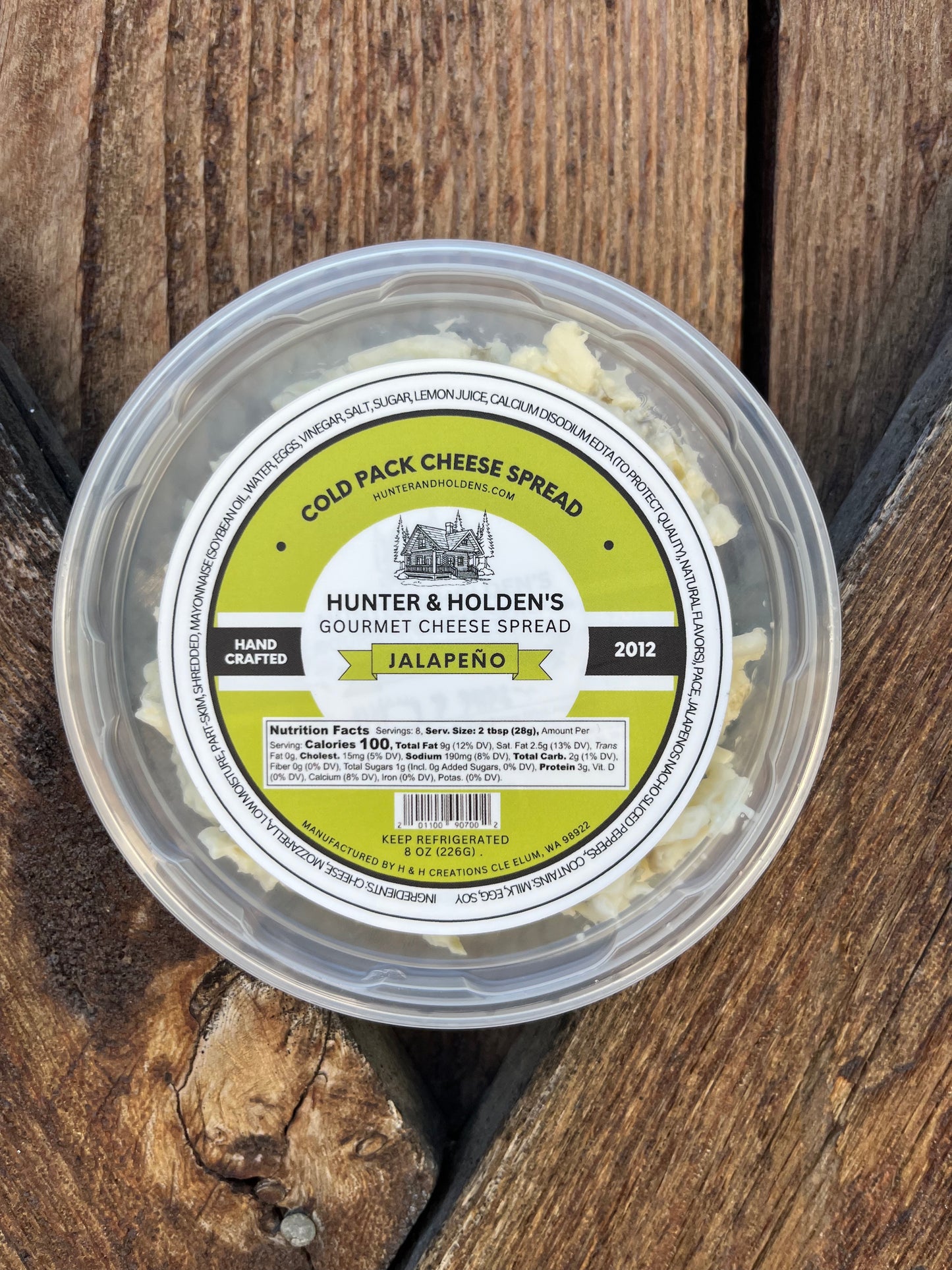 Hunter & Holden's Gourmet Cheese Spread - 2 Pack